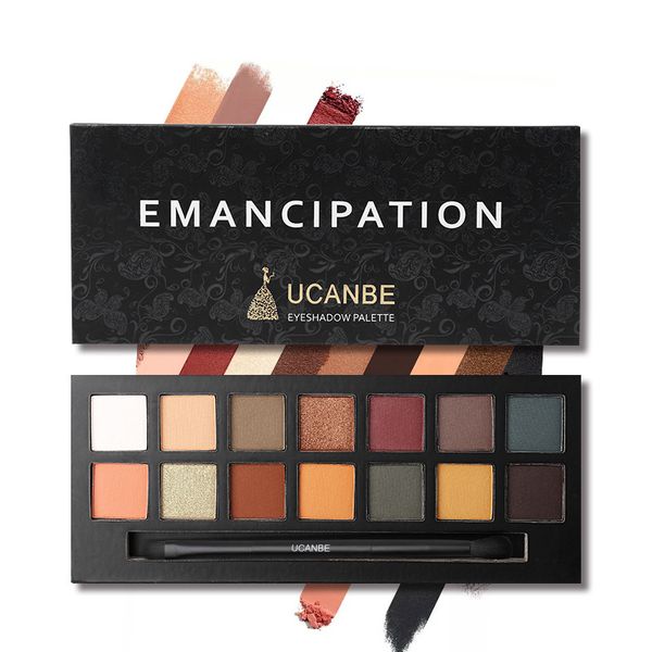 14 цветов матовая жемчужная палитра теней для век Emancipation Pink тени для век палитра с кистью для макияжа глаз косметика
14 цветов матовая жемчужная палитра теней для век Emancipation Pink тени для век палитра с кистью для макияжа глаз косметика