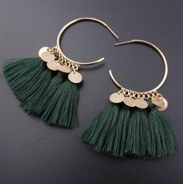 tassel earrings for women ethnic sequins drop earrings bohemia fashion jewelry trendy cotton fringed long dangle earrings gb1086, Golden
tassel earrings for women ethnic sequins drop earrings bohemia fashion jewelry trendy cotton fringed long dangle earrings gb1086, Golden