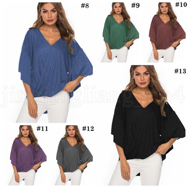 off shoulder tees summer 13 color solid shirts batwing sleeve women neck v irregular crop styles 10pcs ljjo6947 beoqt, Black
off shoulder tees summer 13 color solid shirts batwing sleeve women neck v irregular crop styles 10pcs ljjo6947 beoqt, Black
