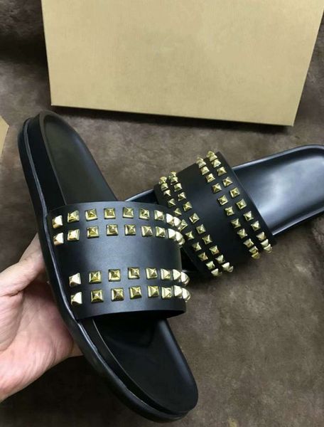 donna willow nail slippers designer luxury red bottoms shoes womens rivet spikes flat shoes, Black
donna willow nail slippers designer luxury red bottoms shoes womens rivet spikes flat shoes, Black