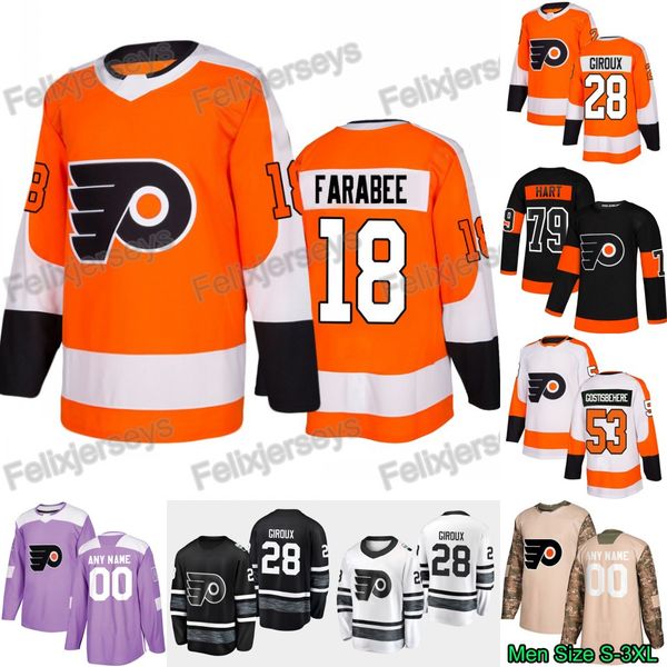 49 joel farabee philadelphia flyers cam talbot justin braun samuel morin kurtis gabriel bailey phil varone claude giroux carter hart jersey, Black;red
49 joel farabee philadelphia flyers cam talbot justin braun samuel morin kurtis gabriel bailey phil varone claude giroux carter hart jersey, Black;red