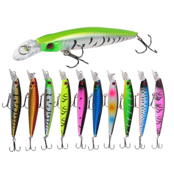 new shallow diving plastic laser crankbaits crank fishing bait 9.4g 10cm realistic swimming minnow hard lure
new shallow diving plastic laser crankbaits crank fishing bait 9.4g 10cm realistic swimming minnow hard lure