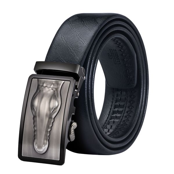 hi-tie genuine leather belts men brand automatic ratchet buckle belt male 110-160cm long black black men belts dk-0085, Black;brown
hi-tie genuine leather belts men brand automatic ratchet buckle belt male 110-160cm long black black men belts dk-0085, Black;brown