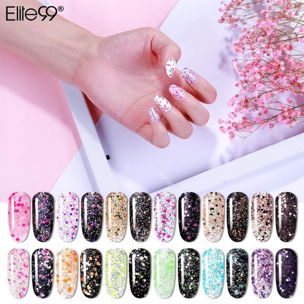 elite99 glitter color gel nail polish 10ml soak off colorful shimmer gel varnish nail art manicure gellak uv nails polish, Red;pink
elite99 glitter color gel nail polish 10ml soak off colorful shimmer gel varnish nail art manicure gellak uv nails polish, Red;pink