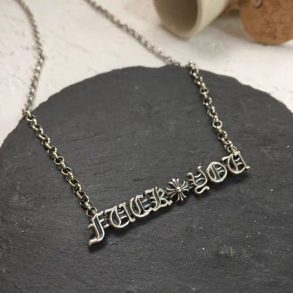 clavicle chain necklace pendant necklace men and women jewelry christmas party gift chain length 40.45cm, Silver
clavicle chain necklace pendant necklace men and women jewelry christmas party gift chain length 40.45cm, Silver
