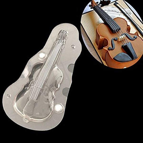 new 3d violin/guitar shape chocolate mold dessert transparent plastic mold diy baking mould include 2 clips cake decoration tool
new 3d violin/guitar shape chocolate mold dessert transparent plastic mold diy baking mould include 2 clips cake decoration tool