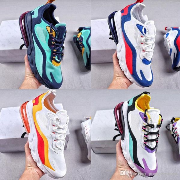 2019 react 270s подушка уменьшить шок дизайнер красный желтый синий спортивные мужчины женщины спортивные кроссовки кроссовки eur размер 36
2019 react 270s подушка уменьшить шок дизайнер красный желтый синий спортивные мужчины женщины спортивные кроссовки кроссовки eur размер 36