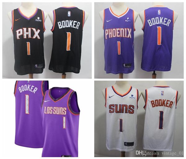 2019 phoenix suns 1 devin booker deandre ayton edition basketball jerseys city booker edition nba stitched earned shirts, Black
2019 phoenix suns 1 devin booker deandre ayton edition basketball jerseys city booker edition nba stitched earned shirts, Black