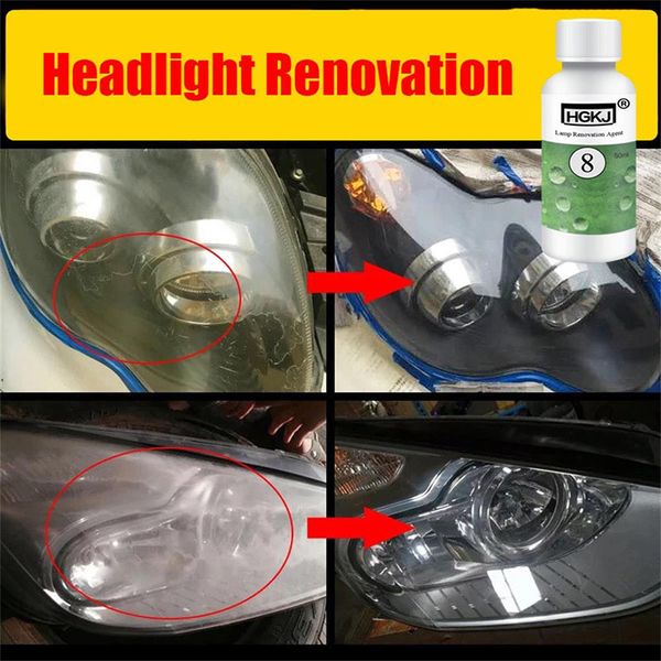 quickly car headlight refurbished agent restoration repair universal useful