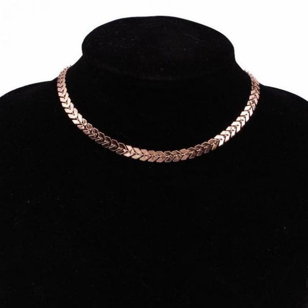 temperament fashion fish bone chain new sequins short necklace steampunk tattoo chain clavicle necklace women, Silver
temperament fashion fish bone chain new sequins short necklace steampunk tattoo chain clavicle necklace women, Silver