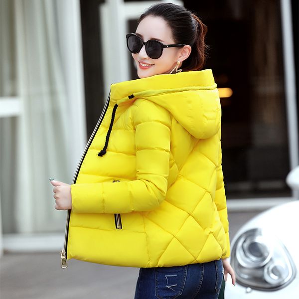 2019 new fashion student short parkas winter women hooded thicken warm coat cotton-padded jacket female plus size outerwear 2971, Black
2019 new fashion student short parkas winter women hooded thicken warm coat cotton-padded jacket female plus size outerwear 2971, Black