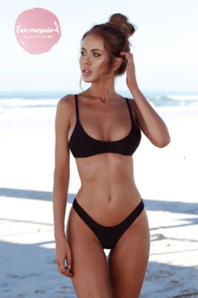 2019 women solid bikini set brazilian push up padded swimwear low waist swimsuit female bathing bikinis suit, White;black
2019 women solid bikini set brazilian push up padded swimwear low waist swimsuit female bathing bikinis suit, White;black