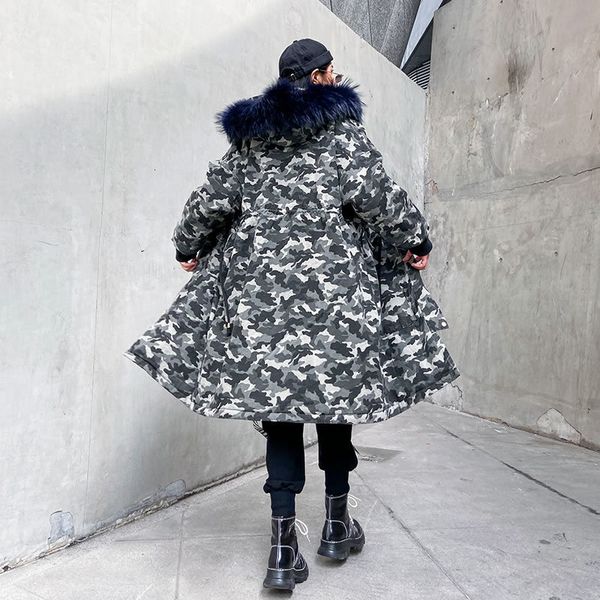 camouflage plus size thick parka women clothes 2019 fashion loose casual hooded collar full sleeve elegant coat xj2711, Black
camouflage plus size thick parka women clothes 2019 fashion loose casual hooded collar full sleeve elegant coat xj2711, Black