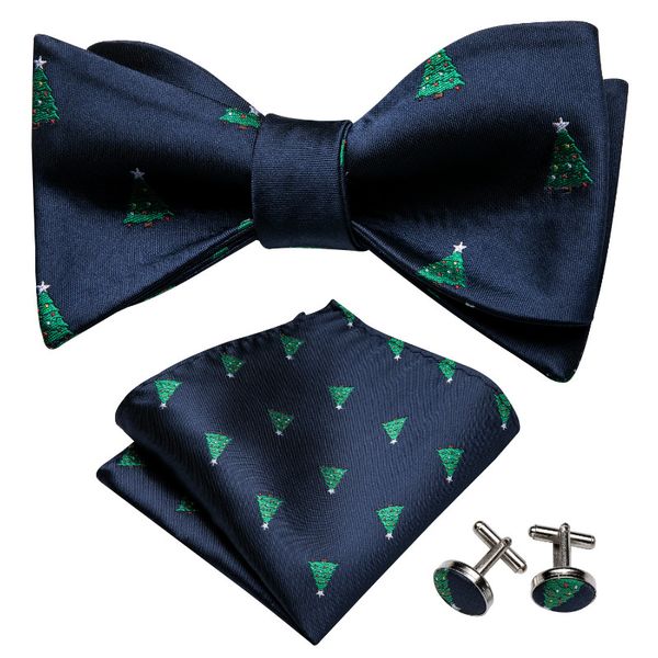 привет-tie bow tie set изысканный рождественская елка navy silk mens jacquard woven самостоятельной боути set party падения бесплатная доста, Black;gray 
привет-tie bow tie set изысканный рождественская елка navy silk mens jacquard woven самостоятельной боути set party падения бесплатная доста, Black;gray