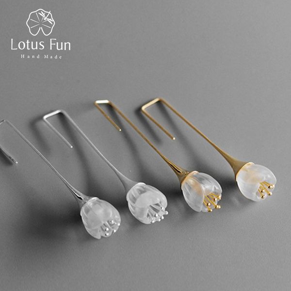lotus fun real 925 sterling silver natural crystal handmade designer fine jewelry delicate fresh flower drop earrings for women cx200628, Golden
lotus fun real 925 sterling silver natural crystal handmade designer fine jewelry delicate fresh flower drop earrings for women cx200628, Golden
