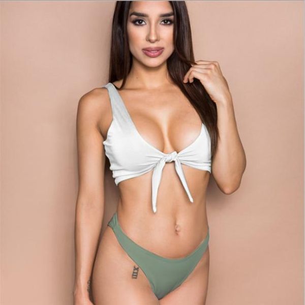 2019 new selling style one-shoulder solid split bowknot breathable quick dry women swimming bikini bathing suits
2019 new selling style one-shoulder solid split bowknot breathable quick dry women swimming bikini bathing suits