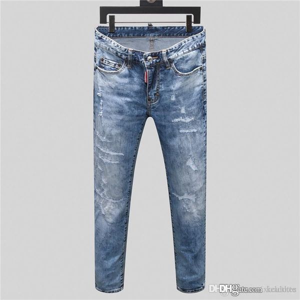 selling new men's distressed ripped biker jeans slim fit for motorcycle street cowboy male fashion designer hip hop mens jeans good, Blue
selling new men's distressed ripped biker jeans slim fit for motorcycle street cowboy male fashion designer hip hop mens jeans good, Blue