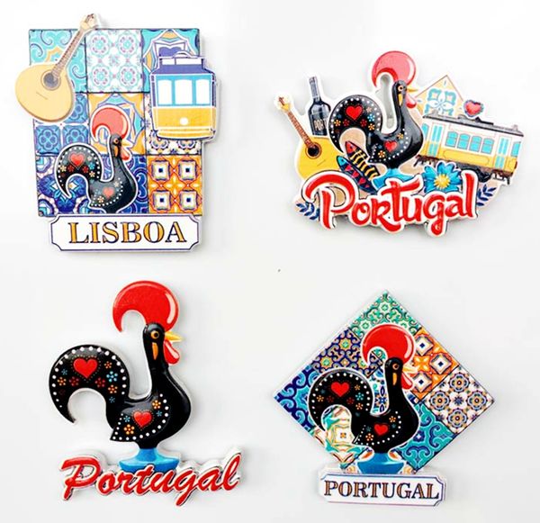 hand-painted portugal rooster lisbon tram guitar 3d fridge magnet travel souvenir refrigerator magnetic stickers home decor
hand-painted portugal rooster lisbon tram guitar 3d fridge magnet travel souvenir refrigerator magnetic stickers home decor
