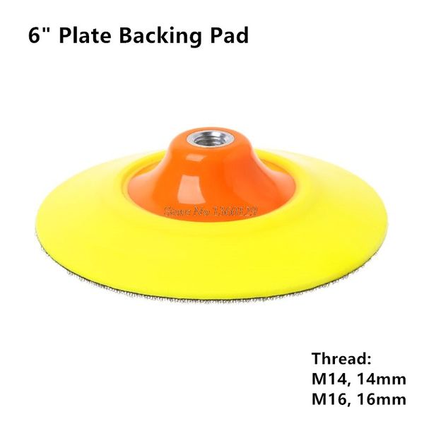 6" 150mm car wash plate backing pad with polishing sponge pad thread m14 m16 flexible polishing whosale&dropship
6" 150mm car wash plate backing pad with polishing sponge pad thread m14 m16 flexible polishing whosale&dropship