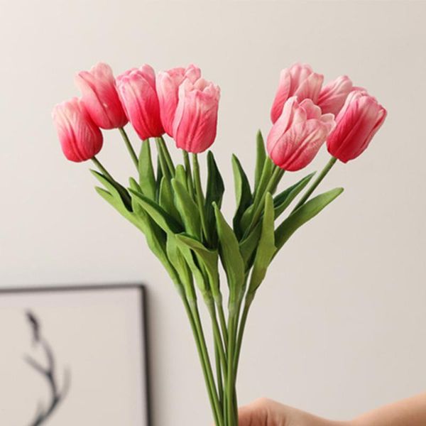 10pcs tulip artificial flower branch pu tulipas flor artificial bouquet real touch fake flower for wedding home table decoration
10pcs tulip artificial flower branch pu tulipas flor artificial bouquet real touch fake flower for wedding home table decoration