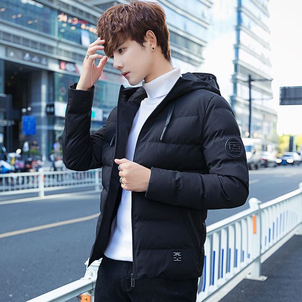 men's down & parkas main push winter loose coat 2021 cotton-padded clothes trend student wear jacket short fund, Black
men's down & parkas main push winter loose coat 2021 cotton-padded clothes trend student wear jacket short fund, Black