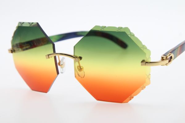 wholesale high end brand glasses shield 4189706 rimless carved wood sunglasses rectangle peacock wood glasses carved grenn red, White;black
wholesale high end brand glasses shield 4189706 rimless carved wood sunglasses rectangle peacock wood glasses carved grenn red, White;black