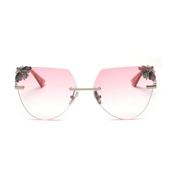 2020 fashion classic sunglasses retro hipsters bee decoration marine gradient sunglasses ladies casual versatile, White;black
2020 fashion classic sunglasses retro hipsters bee decoration marine gradient sunglasses ladies casual versatile, White;black