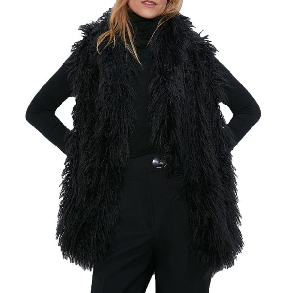 2019 winter vest women casual sleeveless cardigan coat tassel womens clothing black coat women, Black;white
2019 winter vest women casual sleeveless cardigan coat tassel womens clothing black coat women, Black;white