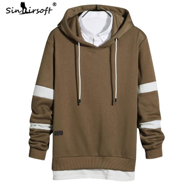 men's sweatshirt long sleeve autumn spring casual thick fleece hoodies boy blouse tracksuits men streetwear shirts, Black
men's sweatshirt long sleeve autumn spring casual thick fleece hoodies boy blouse tracksuits men streetwear shirts, Black
