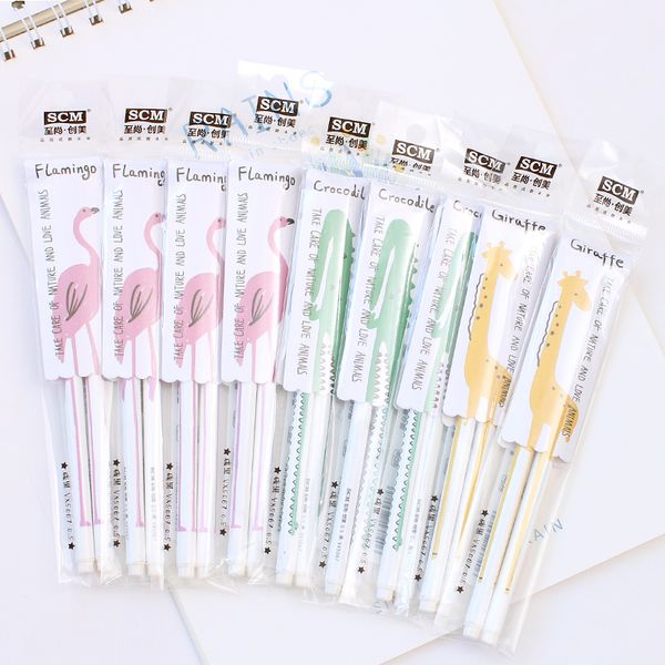office & school pen kawaii school supplies cartoon gel-ink 0.5mm black ink cute stationery 2pcs/set
office & school pen kawaii school supplies cartoon gel-ink 0.5mm black ink cute stationery 2pcs/set