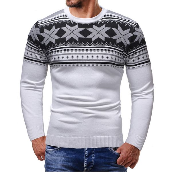 christmas print mens sweaters men autumn casual fashion long sleeve oneck slim fit pullover 2019 brand knitting sweater, White;black
christmas print mens sweaters men autumn casual fashion long sleeve oneck slim fit pullover 2019 brand knitting sweater, White;black