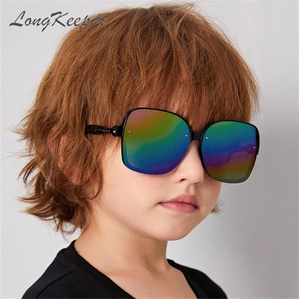 longkeeper colorful lens sunglasses kids brand vintage flat sun glasses square oversize boys girls okulary, White;black
longkeeper colorful lens sunglasses kids brand vintage flat sun glasses square oversize boys girls okulary, White;black