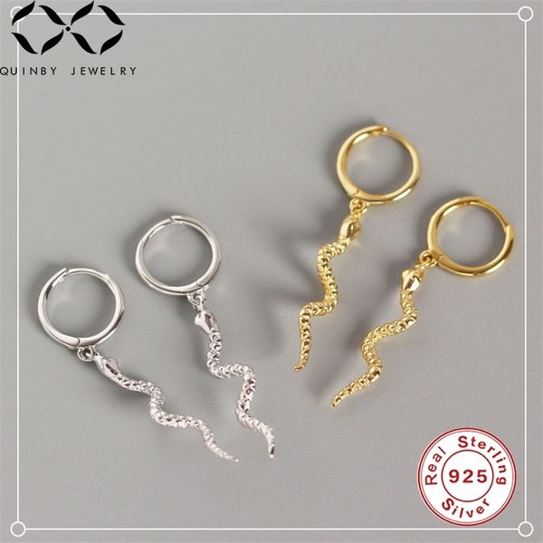real 925 silver earrings for women gold snake earrings gothic girl gift ear bone earrings punk female long smake dangle arete q5, Golden
real 925 silver earrings for women gold snake earrings gothic girl gift ear bone earrings punk female long smake dangle arete q5, Golden