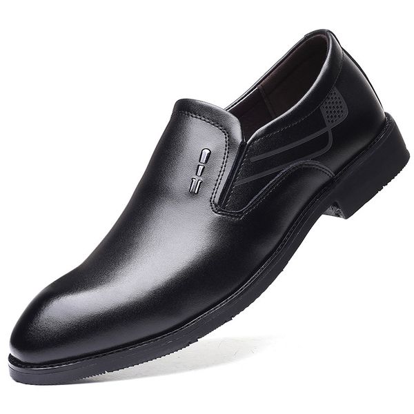 limeike 2020 men business dress shoes classic wedding formal shoes quality genuine leather men, Black
limeike 2020 men business dress shoes classic wedding formal shoes quality genuine leather men, Black