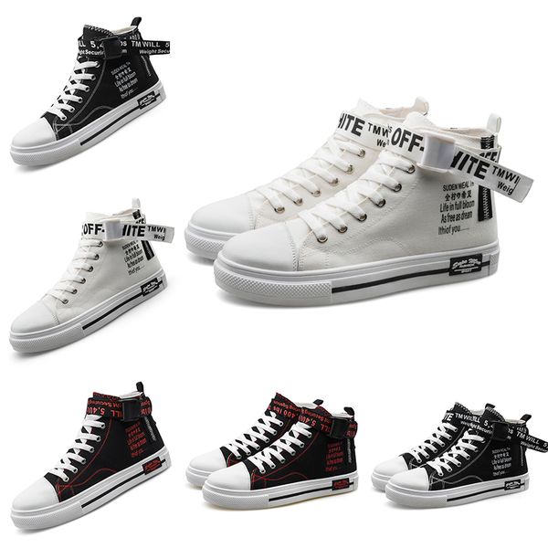 fashion womon mens canvas shoes black white red platform designer sneakers mens trainers homemade brand made in china size 39-44
fashion womon mens canvas shoes black white red platform designer sneakers mens trainers homemade brand made in china size 39-44