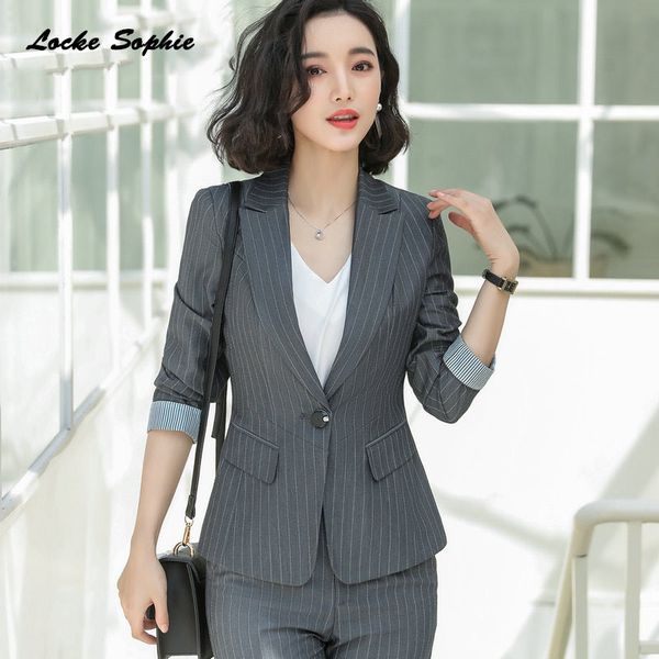 women's suits & blazers plus size coats 2021 summer cotton blend stripe slim fit small jackets ladies skinny suit, White;black
women's suits & blazers plus size coats 2021 summer cotton blend stripe slim fit small jackets ladies skinny suit, White;black