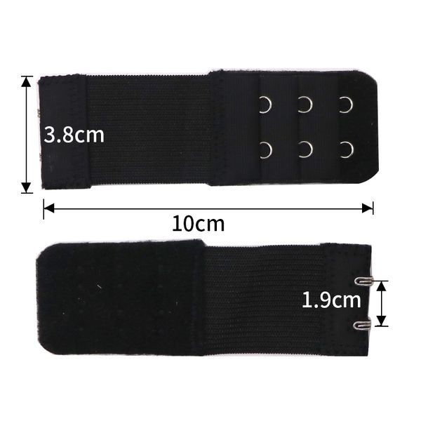 6pcs ladies bra extenders strap buckle extension 3 row 2 hook clasp straps bra strap extender sewing tool intimates accessories, Black;white
6pcs ladies bra extenders strap buckle extension 3 row 2 hook clasp straps bra strap extender sewing tool intimates accessories, Black;white