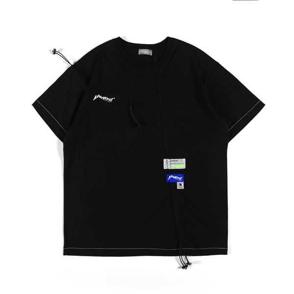 20ss ader error gray simplicity t shirts cotton men women ader error tees drawstring decoration, White;black
20ss ader error gray simplicity t shirts cotton men women ader error tees drawstring decoration, White;black