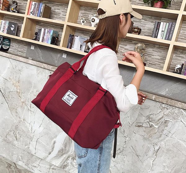 2019 women shoulder bags oxford casual travel tote bag big size women's handbags solid satchel women bags bolsa feminina size 44*31*17c