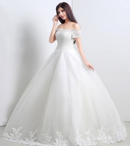 elegant white dresses boat neck short sleeves ball gown tulle long wedding party bride dresses for women wedding dresses
elegant white dresses boat neck short sleeves ball gown tulle long wedding party bride dresses for women wedding dresses