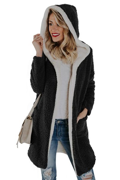 solid color womens designer jackets fashion loose mulit pocket womens hooded coats casual winter females clothing, Black;brown
solid color womens designer jackets fashion loose mulit pocket womens hooded coats casual winter females clothing, Black;brown