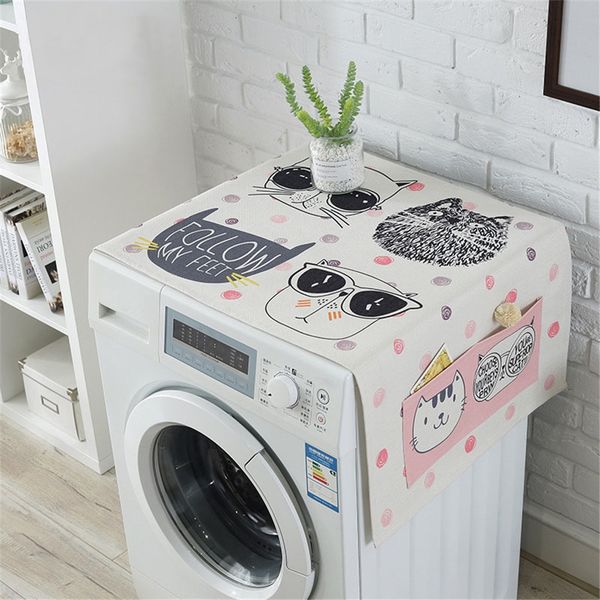 practical fridge dust cover washing machine covers with 4 pockets for kitchen cotton linen multi-purpose other household cleaning tools ac
practical fridge dust cover washing machine covers with 4 pockets for kitchen cotton linen multi-purpose other household cleaning tools ac