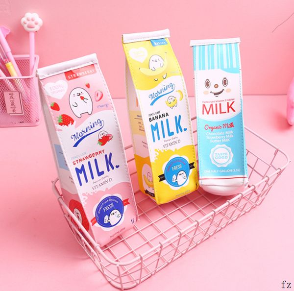 20 pcs korea pencil case school pencil bags for girls boys leather milk pen box bag office school supplies
20 pcs korea pencil case school pencil bags for girls boys leather milk pen box bag office school supplies