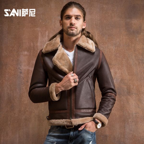 fashion male fur sheepskin coat motorcycle style mens sheepskin coat genuine winter fur mens natural ing, Black
fashion male fur sheepskin coat motorcycle style mens sheepskin coat genuine winter fur mens natural ing, Black