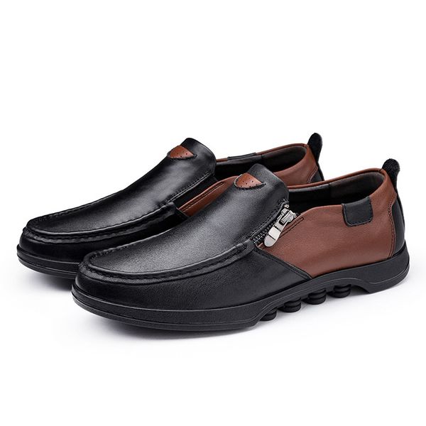 genuine mens shoes casual leather men loafers handmade shoe breathable light comfortable outdoor sneakers for spring summer *, Black
genuine mens shoes casual leather men loafers handmade shoe breathable light comfortable outdoor sneakers for spring summer *, Black