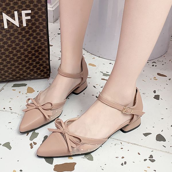 net red pointed bow hollow single shoes girl 2020 new style, versatile, one word with thick heel baotou sandals, Black
net red pointed bow hollow single shoes girl 2020 new style, versatile, one word with thick heel baotou sandals, Black