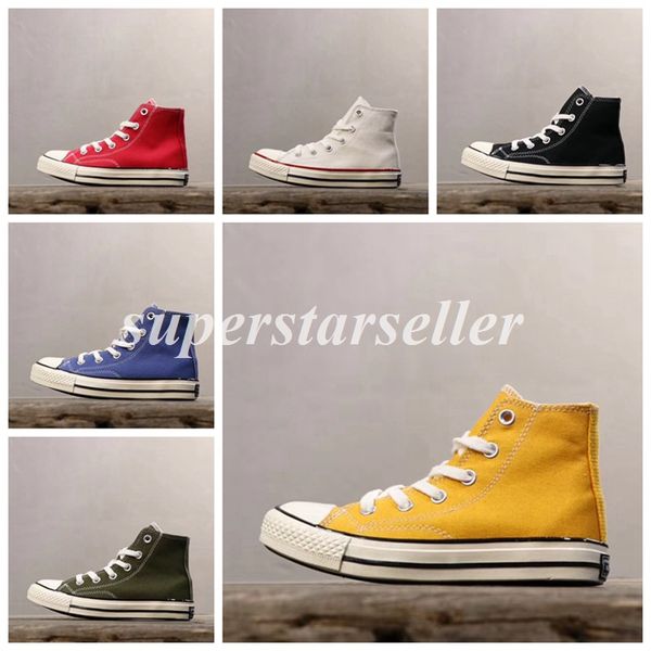 2019 new chuck 70s hi big kids casual shoes all casual canvas shoes 1970s trainers sports star boys girls designer sneakers size 28-34, Black
2019 new chuck 70s hi big kids casual shoes all casual canvas shoes 1970s trainers sports star boys girls designer sneakers size 28-34, Black