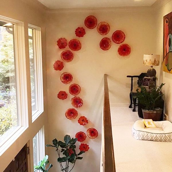 luxury red lamps flower plate murano glass arts villa l decoration wall art hanging plates
luxury red lamps flower plate murano glass arts villa l decoration wall art hanging plates