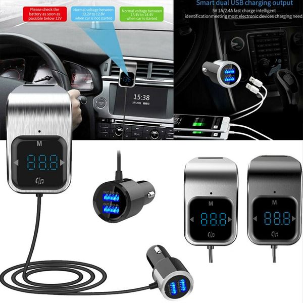 wireless radio adapter car fm transmitter bluetooth car charger aux stereo universal fm adapter for mp3
wireless radio adapter car fm transmitter bluetooth car charger aux stereo universal fm adapter for mp3