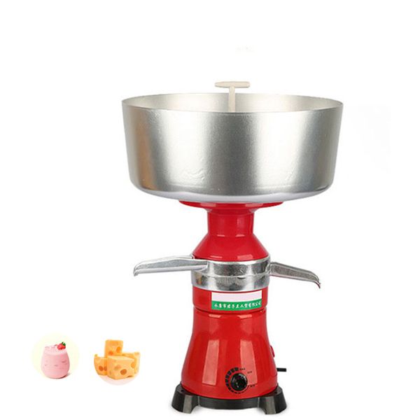 Image of NEW Electric Milk Ice Cream Separator Skimming Machine aluminum Alloy Centrifugal Cream Separator for Seperate Milk